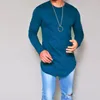 Мужские футболки для мужской футболки Lycra S-3XL с длинными рукава