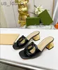 Tofflor 2022Classic High Heeled Sandals Party Fashion Leather Women Dance Shoe Designer Sexiga klackar Suede Lady Metal Belt Buckle Thick Heel Woman Shoes L J230616