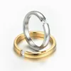 Anéis de casamento anel de noivado para mulheres aço inoxidável cor prata dedo cor de ouro presente da menina tamanho dos EUA 5 6 7 8 9 10 11 12