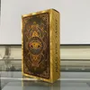 Działalność gier na świeżym powietrzu Golden Tarot 12x7cm angielski tal