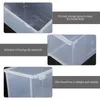 Plates Bread Storage Box Fridge Sealed Container Kitchen Supply Square Plastic Lid Toast Sealing Rice Fruit Canister Dispenser