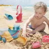 Sand Play Water Fun Baby Beach Game Toy Children Sandbox Toys Silicone Soft Set Kit para Carrinho 230615