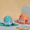 Bath Toys Octopus Bath Toy wielofunkcyjny dziecięcy zabawka basena Pull Rope zabawka dla dzieci Prezent dla dzieci 230615