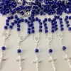 Łańcuch 35 PCS Glass Pearl Rosaries Mini Różańce/ Dekada Różańca Pierwsza komunia Favors Recuerditos Bautizo/ Mini Rosary Chrześci Favors 230616