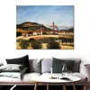 Fabryki w pobliżu Mont de Cengle Ręka Paint Paul Cezanne Canvas Art Impressionist Landscape Painting for Modern Home Decor