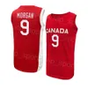 Skärmtryckt VM 2023 Basketball Kanada Jersey Jamal Murray Shai Gilgeous-Alexander RJ Barrett Kelly Olynyk Andrew Wiggins Kalif Young Thomas Kennedy Team