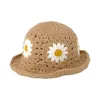 Boinas Feminina Crochet Bucket Hat Fofo Senhora Esportes Ao Ar Livre Pescador Boné Para Adolescentes Casual Primavera Verão Protetor Solar