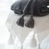 Couverture tricotée couverture en laine coussin de canapé super chaud et confortable adapté au bureau R230616