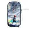 Opbergtassen Horizon Forbidden West Potloodtas Cartoon Aloy Briefpapier Waterdicht Ritsvak Grote Capaciteit Case Schoolbenodigdheden