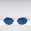 Pour lunettes de soleil femmes Designers 52YS Style Anti-Ultraviolet rétro plaque plein cadre lunettes boîte aléatoire C704