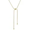 Chains Pull-Adjustable Necklace Female Clavicle Chain Niche Light Luxury Design Sense Simple Net Red Does Not Fade