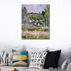 High Quality Handcrafted Paul Cezanne Oil Painting Blick Auf Auvers-sur-oise Der Zaun Landscape Canvas Art Beautiful Wall Decor