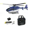 Electric RC Aircraft RC EAR C187 4CH 6 Axis Gyro Altitude Hold FlyBarless EC135 Scale Helicopter RTF 2.4G 230615