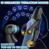 Sex toy massager Vibrating Male Masturbator Men Vibrator Electric Penis Massager Delay Trainer Exerciser Vibrations Stimulator Adult Toy