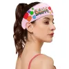 Rainbow Headband Colorful Stripes LGBT Sweat Bands Pride Headband Stretchy Athletic Ear Protection Head Wraps Unisex for Running Exercise NEW