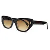 Occhiali da sole 2023 Retro Luxury Irregular Small Frame Female Gradient Lens Occhiali da sole Fashion Occhiali da vista spessi