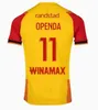 Maillot 23 24 RC Lens Futbol Formaları Ev Sarı Saint-Barbe Özel Kakuta Openda Ganago Sotoca Fofana Futbol Gömlek 2023 2024 Hommes