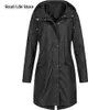 Vêtements de pluie longues femmes imperméable imperméable veste de pluie coupe-vent femmes manteau de pluie coupe-vent vélo femme manteaux Corta Vento Feminina cadeau 230615