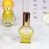 wholesale Colorful 10ml Refillable Perfume Glass Spray Bottle Empty Fragrance Packaging Bottle Cute Heart Shaped Bottle Jhcav