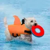 Vêtements pour chiens gilet de natation avec ailerons de requin vêtements de sécurité d'été pour animaux de compagnie gilet de sauvetage pour chien 230616