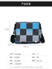 9903 plaid solid single shoulder bag briefcase fashion all crossbody bag manufacturers direct sales
