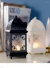 Ljushållare Nordiska antik Metall Vintage Decor Wedding Centerpieces Wall Wind Lantern For Table Home