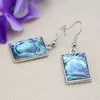 Dangle Earrings 15 21mm Accessories Series Rectangle Stripe Natural Abalone Seashells Sea Shells Dangler Eardrop Jewelry Making Design