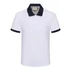 Herr designer polo skjorta tees mode man t skjortor toppar casual män sommar golf polos topp broderad brev gata stil tshirt