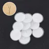 New Ceiling Transparent Strong Hook Self Adhesive Christmas Seamless Hanging Flag Hooks Round Small Disc Wall Storage Organization