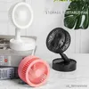 Electric Fans New USB Charging Small Portable Outdoor Mini Creative Desktop Office Folding Telescopic