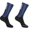 Chaussettes de sport Anti Slip Silicone Summer Aero Whiteline Cyclisme Hommes Vélo Sport Running Bike Calcetines