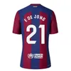 2023 2024 2025 Camisetas de Fußballfußball Trikots Lewandowski Pedri Gavi 23 24 25 Fc Ansu Ferran Raphinha Dest Fußball -Hemd Männer Kit Kinder Ausrüstung