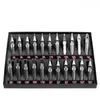 Tattoo Tips 22PCS Stainless Steel Nozzle Set Round Diamond Magnum DT RT FT Mixed For Supply 230616