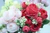 Dried Flowers Hot selling flower trade artificial wedding bouquet plant European rose