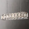 Lustres americanos reguláveis led ouro cromo lustre de cristal preto iluminação lustre lâmpadas suspensas luminária de suspensão lampen para hall de entrada