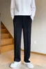 Calças masculinas 2023 primavera/verão casuais masculinas soltas slim fit bonitas calças de moletom tendência coreana homem streetwear calças ocidentais