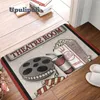 Tapis salle de cinéma paillasson flanelle tapis de bain anti-dérapant cinéma Home cinéma absorbant pour salon salle de bain intérieur extérieur tapis