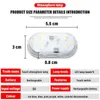 Nieuwe Auto Interieur Licht 1/2 stks Auto Dak Plafond Leeslamp LED Auto Styling Nachtlampje Mini USB Opladen Auto Licht