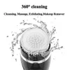 Temizlik Araçları Aksesuarlar Temizleme Fırçası Sonik Titreşim Mini Yüz Temizleyici Silikon Derin Gözenek Temizleme Elektrikli Su Geçirmez Masaj 4 Başlık 230615