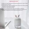 Humidifiers High Quality 220ML Ultrasonic Air Humidifier Aroma Essential Diffuser for Home Car USB Mist with LED Night Lamp