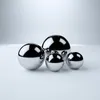 Decorative Objects Figurines 4Pcs Stainless Steel Mirror Sphere Silver Gazing Balls Garden Spheres 10 15 20CM Home el Ornament Decoration 230615