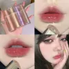 Brilho labial Coreano Brilho Óleo Cosméticos Hidratante Tinted Jelly Batom Espelho Ice Tea Plumper