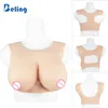 Breast Form Beling Silicone Huge Breathable Back Hollowing Breast Fake Artificial Boobs for Mastectomy Transgender Crossdresser Big Chest 230616