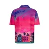 F1 Summer Men Shirt 2023 Formule 1 Chemises d'équipe pour hommes Vêtements de course décontractés Tops Fashion Streetwear Hawaiian Beach Shirt Jersey