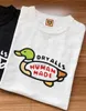 Men's T-shirts Top Quality Human Made Fashion Style Women Swimming Duck Tee Cute Short Sleeve 13 IZLO IZLO