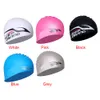 Gorros de natación Buceo flexible Protección para los oídos Elástico Sombrero de silicona Baño Adultos Piscina Gorro de natación Pelo largo Impermeable Deportes de buceo 230616