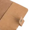 Держатели карт 5pcs Женщины Kraft Paper Paper Passport Cover Id Business Bag Сумка