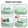 Ice Cream Tools 68 Cell Mold Mould Handmade Dessert Popsicle For Freezer Fruit Cube Maker Reusable Forms 230615