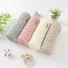 Decke Baby Decke Neugeborenen Gestrickte Infant Jungen Mädchen Kinderwagen Swaddle Wrap Super Weiche Kleinkind Kinder Bettwäsche Decke R230616