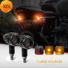 Yeni 2pcs Motosiklet Biketurn Sinyal Işık lambası LED Amber+Kırmızı Turn Sinyal yanıp söner Işık Göstergesi 13 LED Süper Parlak